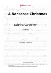 undefined Sabrina Carpenter - A Nonsense Christmas