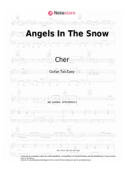 Noten, Akkorde Cher - Angels In The Snow