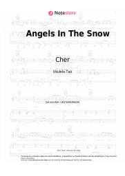 Noten, Akkorde Cher - Angels In The Snow