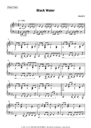 Noten, Akkorde MARUV - Black Water