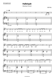 Noten, Akkorde SOPHIA - Hallelujah (German Cover) 