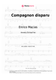 undefined Enrico Macias - Compagnon disparu