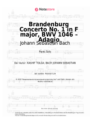 undefined Johann Sebastian Bach - Brandenburg Concerto No. 1 in F major, BWV 1046 – Adagio