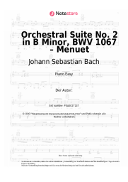 undefined Johann Sebastian Bach - Orchestral Suite No. 2 in B Minor, BWV 1067 – Menuet