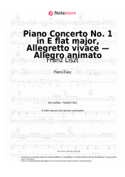 undefined Franz Liszt - Piano Concerto No. 1 in E flat major, Allegretto vivace — Allegro animato