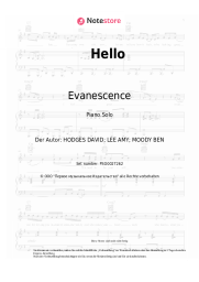 undefined Evanescence - Hello