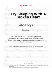 undefined Alicia Keys - Try Sleeping With A Broken Heart