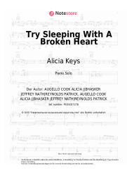 undefined Alicia Keys - Try Sleeping With A Broken Heart