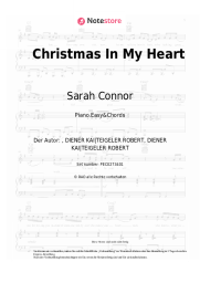 Noten, Akkorde Sarah Connor - Christmas In My Heart