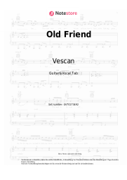 Noten, Akkorde Vescan, Andrei Banuta - Old Friend