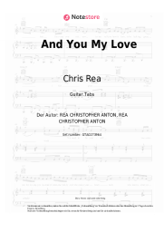 undefined Chris Rea - And You My Love