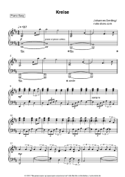 Noten, Akkorde Johannes Oerding - Kreise