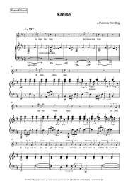 Noten, Akkorde Johannes Oerding - Kreise