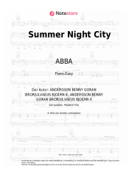 undefined ABBA - Summer Night City