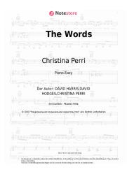 undefined Christina Perri - The Words