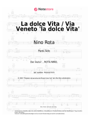 undefined Nino Rota - La dolce Vita / Via Veneto 'la dolce Vita'