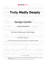 undefined Savage Garden - Truly Madly Deeply