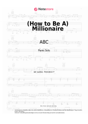 Noten, Akkorde ABC - (How to Be A) Millionaire