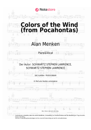 undefined Alan Menken - Colors of the Wind (from Pocahontas)