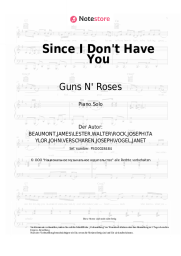 undefined Guns N' Roses - Since I Don't Have You