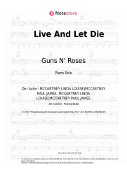 undefined Guns N' Roses - Live And Let Die 