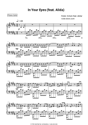 Noten, Akkorde Robin Schulz, Alida - In Your Eyes