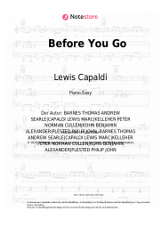 undefined Lewis Capaldi - Before You Go