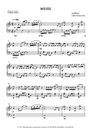 Noten, Akkorde Samra - Weiss