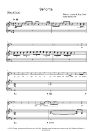 Noten, Akkorde Pietro Lombardi, Kay One - Senorita