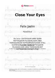 undefined Felix Jaehn, VIZE, Miss Li - Close Your Eyes