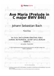 undefined Johann Sebastian Bach - Ave Maria (Prelude in C major BWV 846)