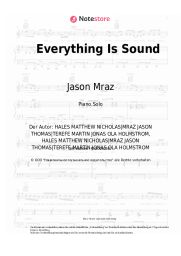 undefined Jason Mraz - Everything Is Sound