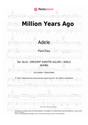 undefined Adele - Million Years Ago
