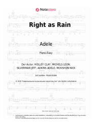 undefined Adele - Right as Rain