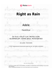 undefined Adele - Right as Rain