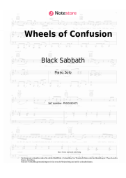 undefined Black Sabbath - Wheels of Confusion