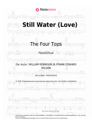 Noten, Akkorde The Four Tops - Still Water (Love)
