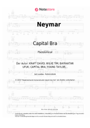 Noten, Akkorde Capital Bra, Ufo361 - Neymar
