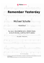 undefined Michael Schulte, Alle Farben - Remember Yesterday