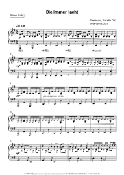 Noten, Akkorde Stereoact, Kerstin Ott - Die immer lacht