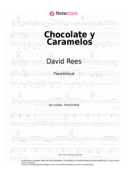 Noten, Akkorde David Rees - Chocolate y Caramelos