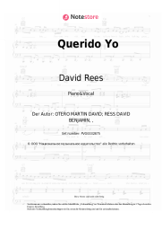 undefined David Rees - Querido Yo