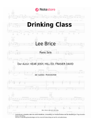 undefined Lee Brice - Drinking Class