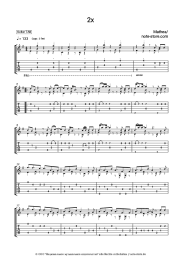 Noten, Akkorde Mathea - 2x