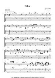 Noten, Akkorde Apache 207 - Roller