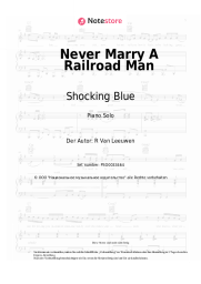 undefined Shocking Blue - Never Marry A Railroad Man