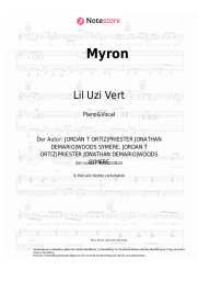 Noten, Akkorde Lil Uzi Vert - Myron