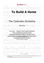 Noten, Akkorde The Cinematic Orchestra - To Build A Home