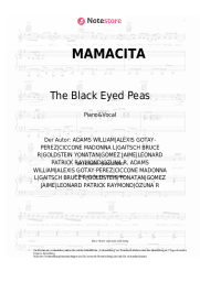 Noten, Akkorde The Black Eyed Peas, Ozuna, J. Rey Soul - MAMACITA