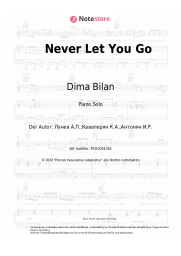 undefined Dima Bilan - Never Let You Go